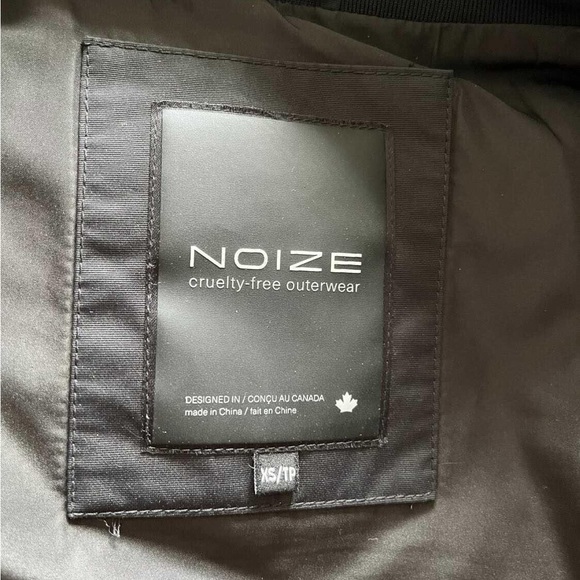 Noize ‘Hannah’ black parka size xs - Picture 4 of 4
